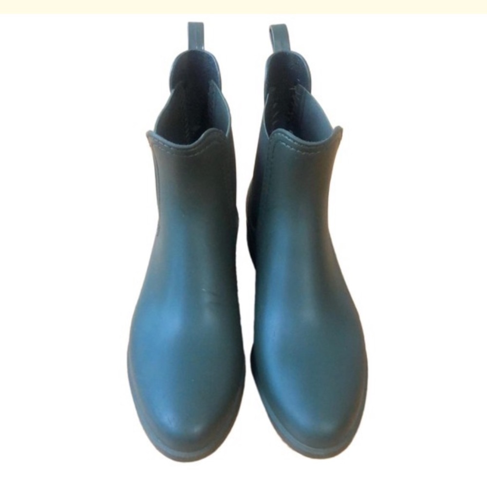 Lemon Jelly Splash Rain (Chelsea) Boots Sz 6.5